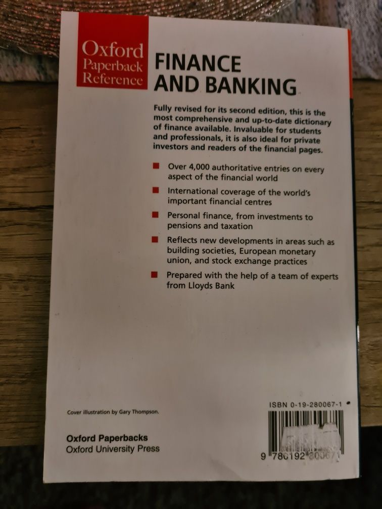 Finance and banking Oxford dictionary slownik angielski English