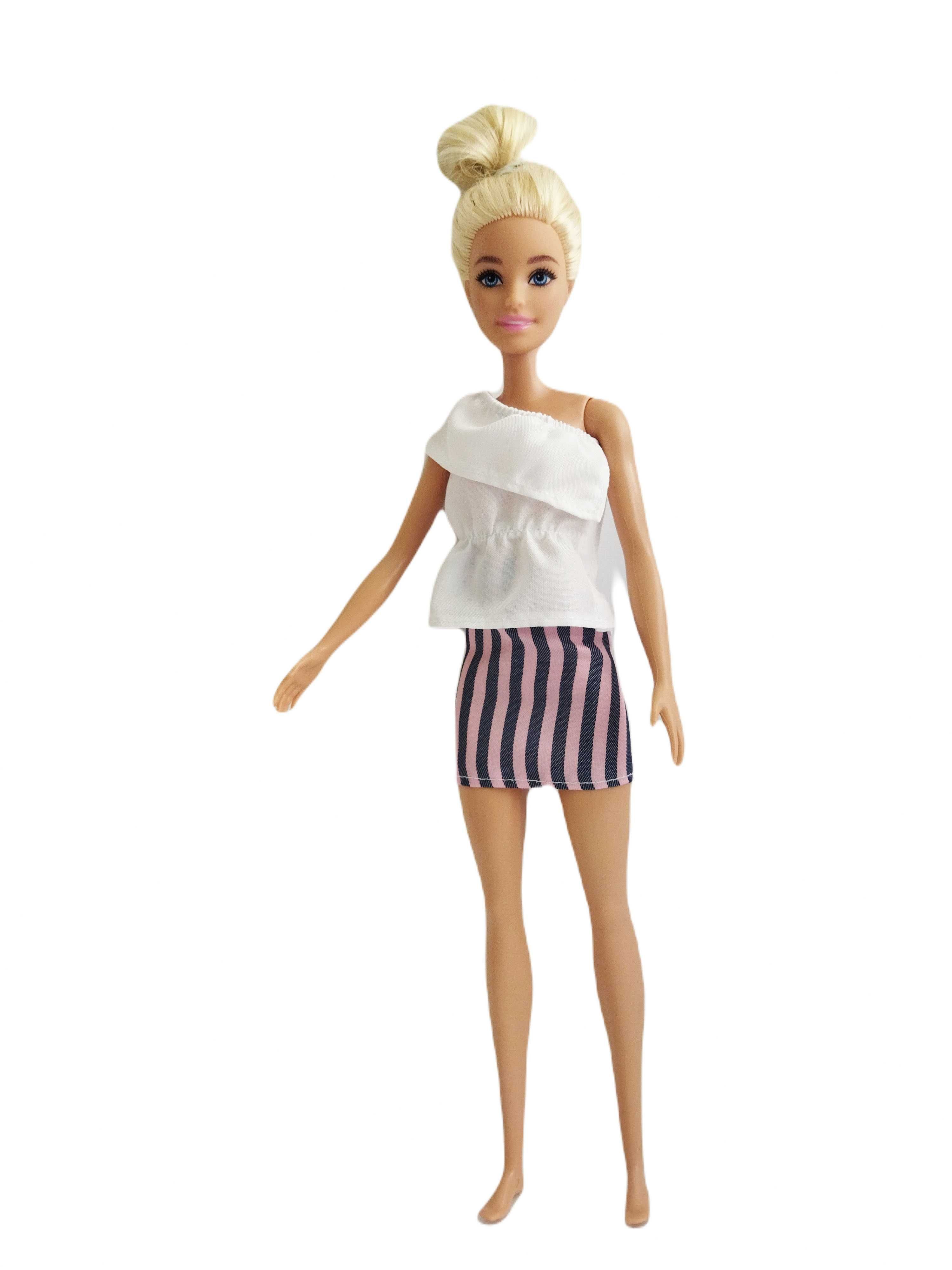 Zestaw Ubranka Sukienki dla lalek Barbie + Torebki Duży Zestaw