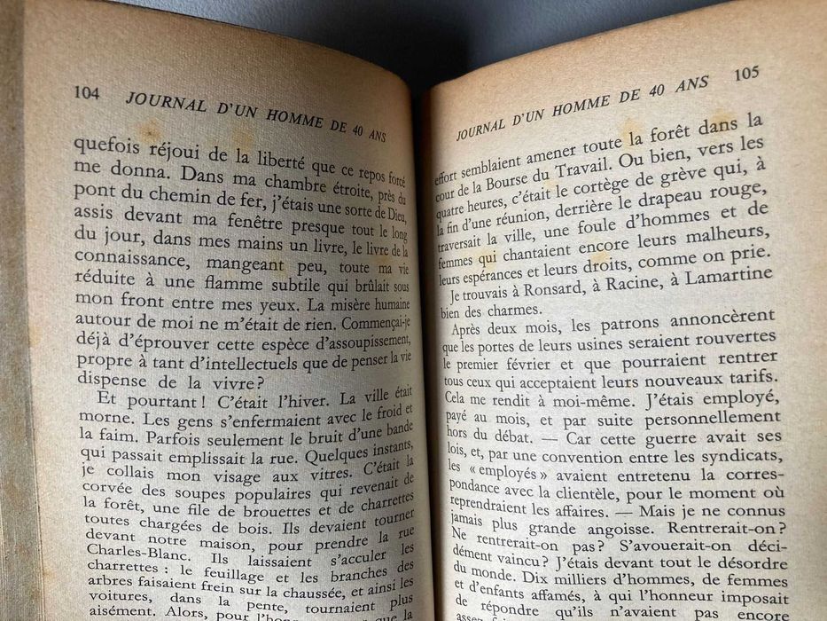 Journal d'un Homme de 40 Ans, de Jean Guéhenno