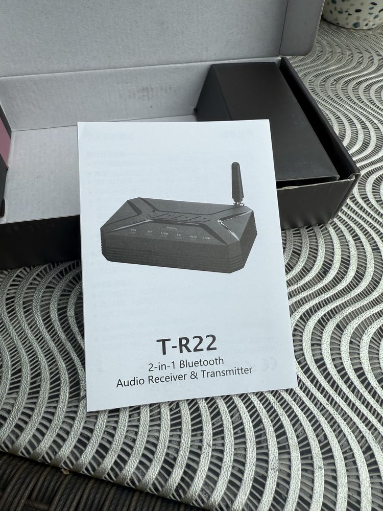 Wireless audio t r 22