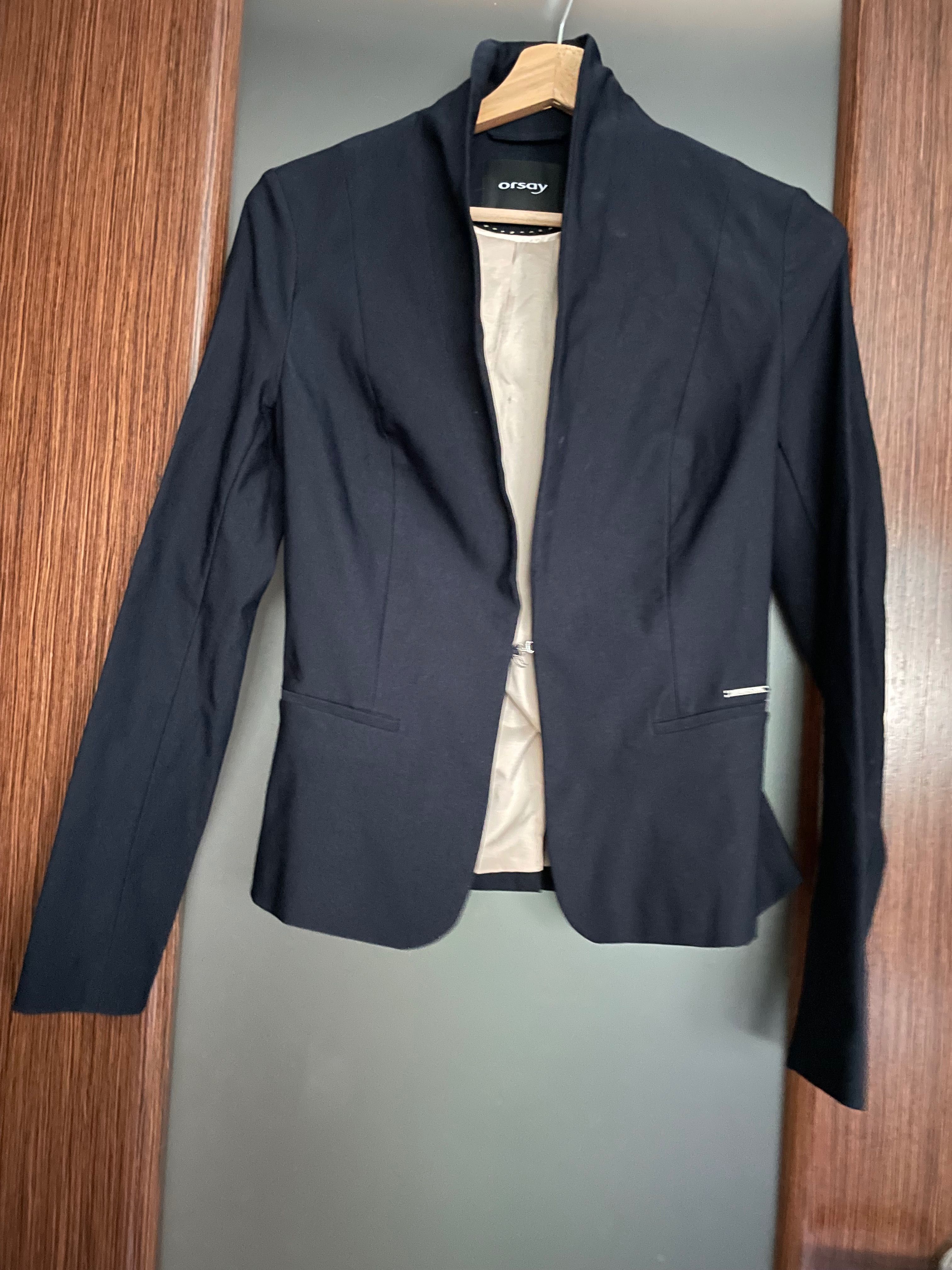 Lekki żakiet Orsay – elegancki, rozmiar XS, ciemny granat