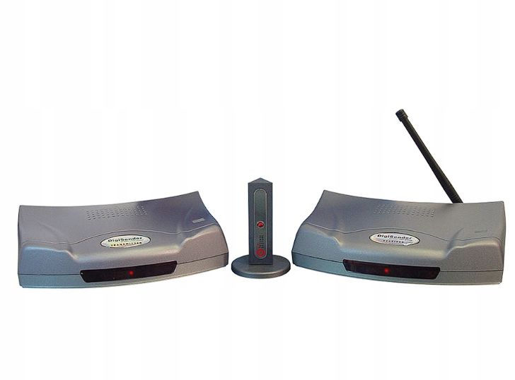 DigiSender X2 bezprzewodowy nadajnik wideo z dwoma wejś 2,4 GHz