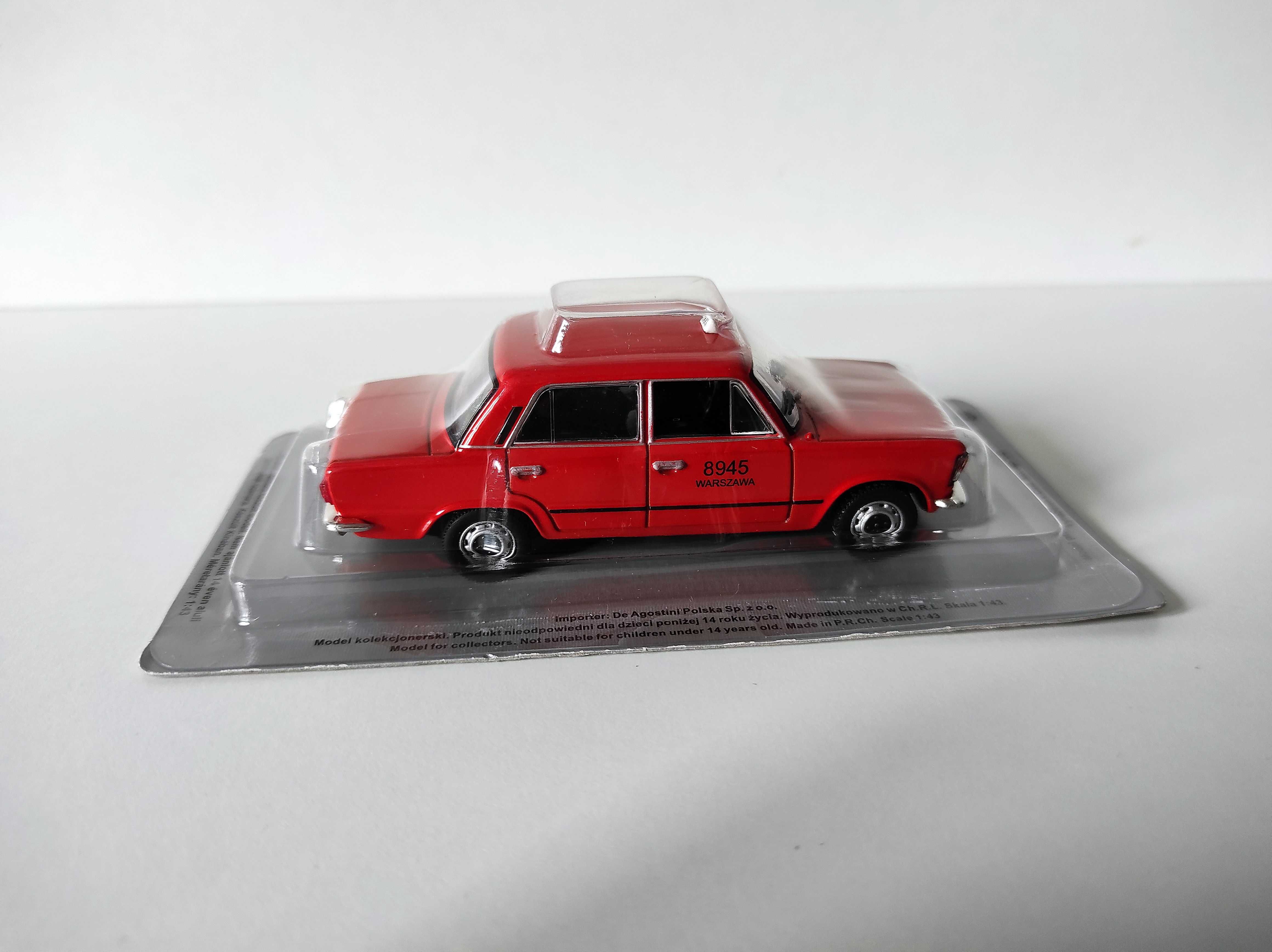 Fiat 125p Taxi KULTOWE AUTA PRL - u DeAgostini Kap 1:43 ( Wada )