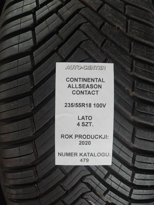 Opony całoroczne 235/55R18 100V Continental Allseason Contact | 2szt