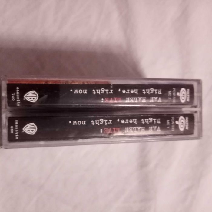 Van halen - right here right now 2x kaseta