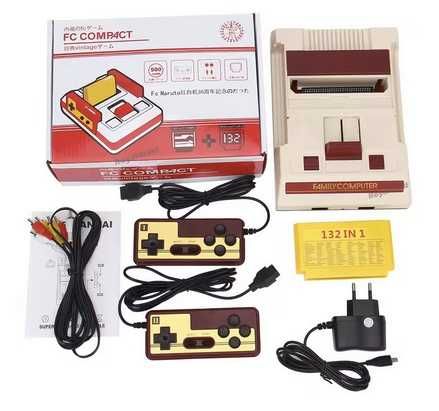 Konsola do gier vintage 8-bitowa do kartridży 60 pin Famicom/Pegasus