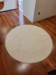 Tapete NOVO, redondo D160 cm, bege claro