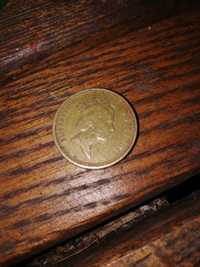 Moneta królowa Elżbieta 2