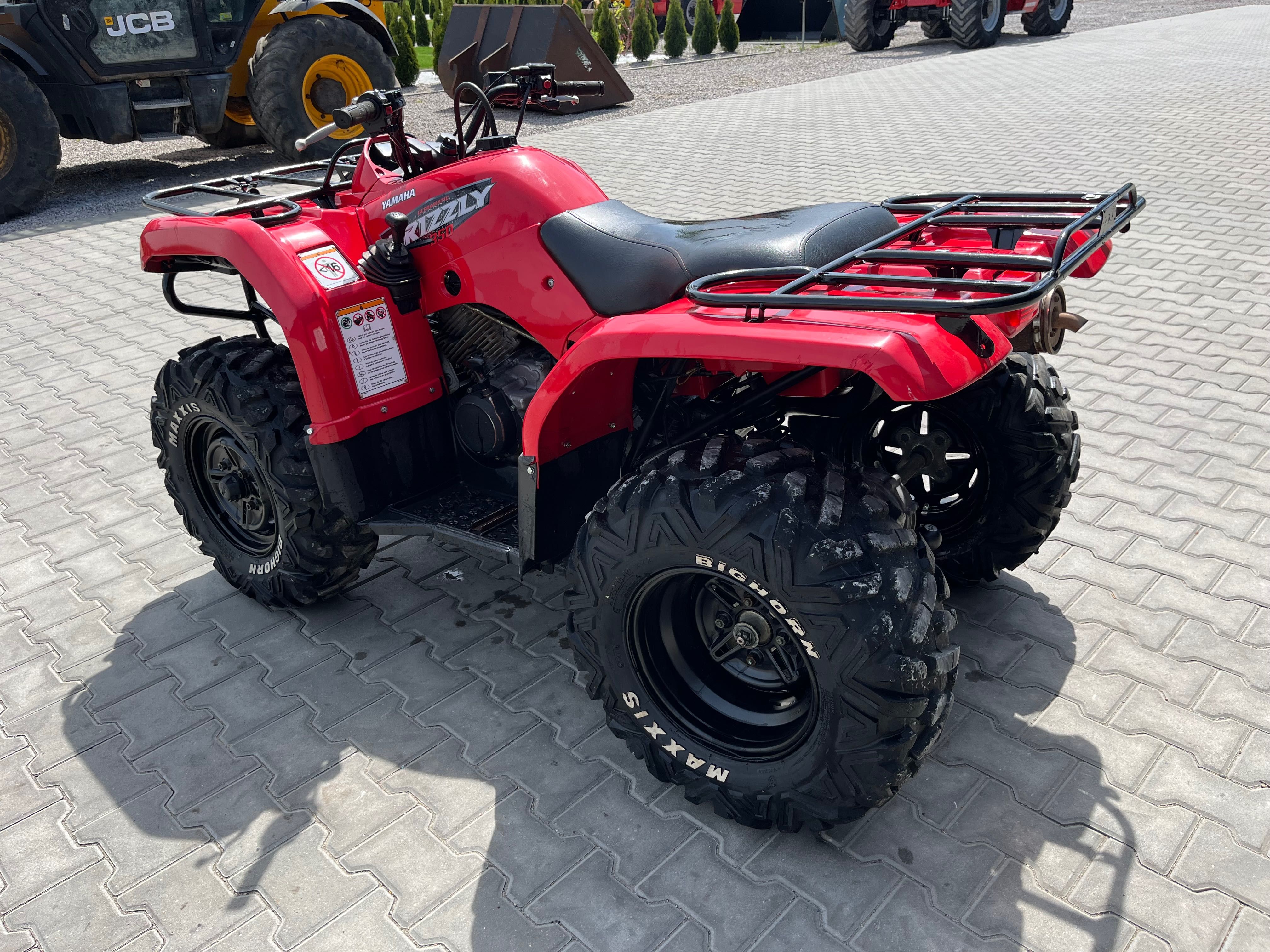 Yamaha grizzly 350 quad 4x4 przeprawowy