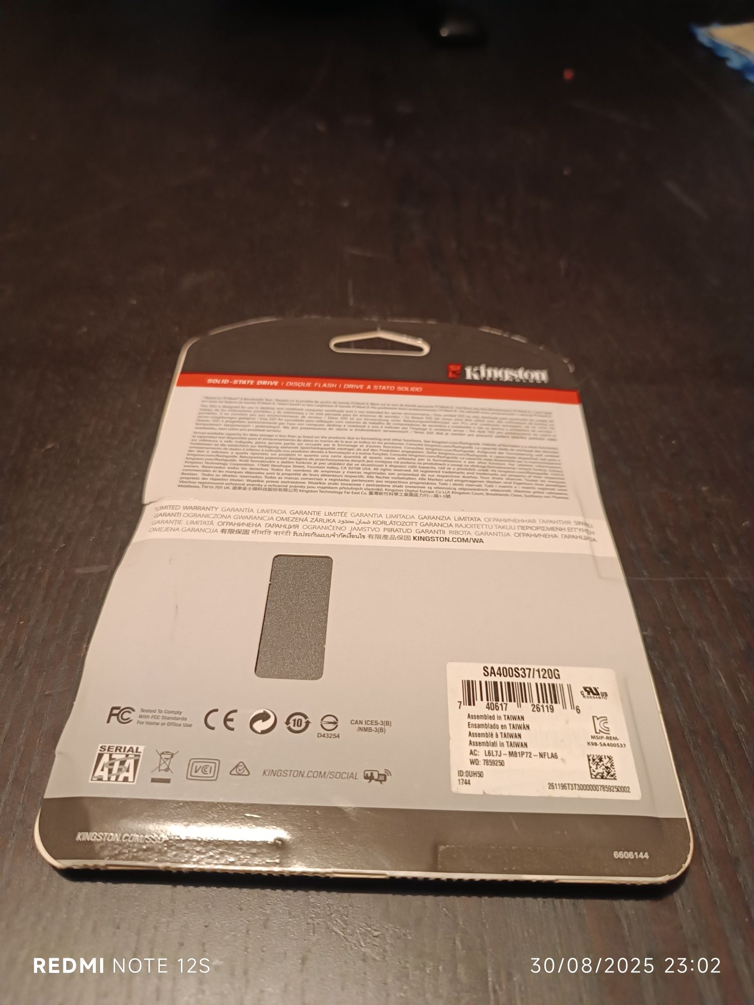Disco ssd Kingston A400 120gb