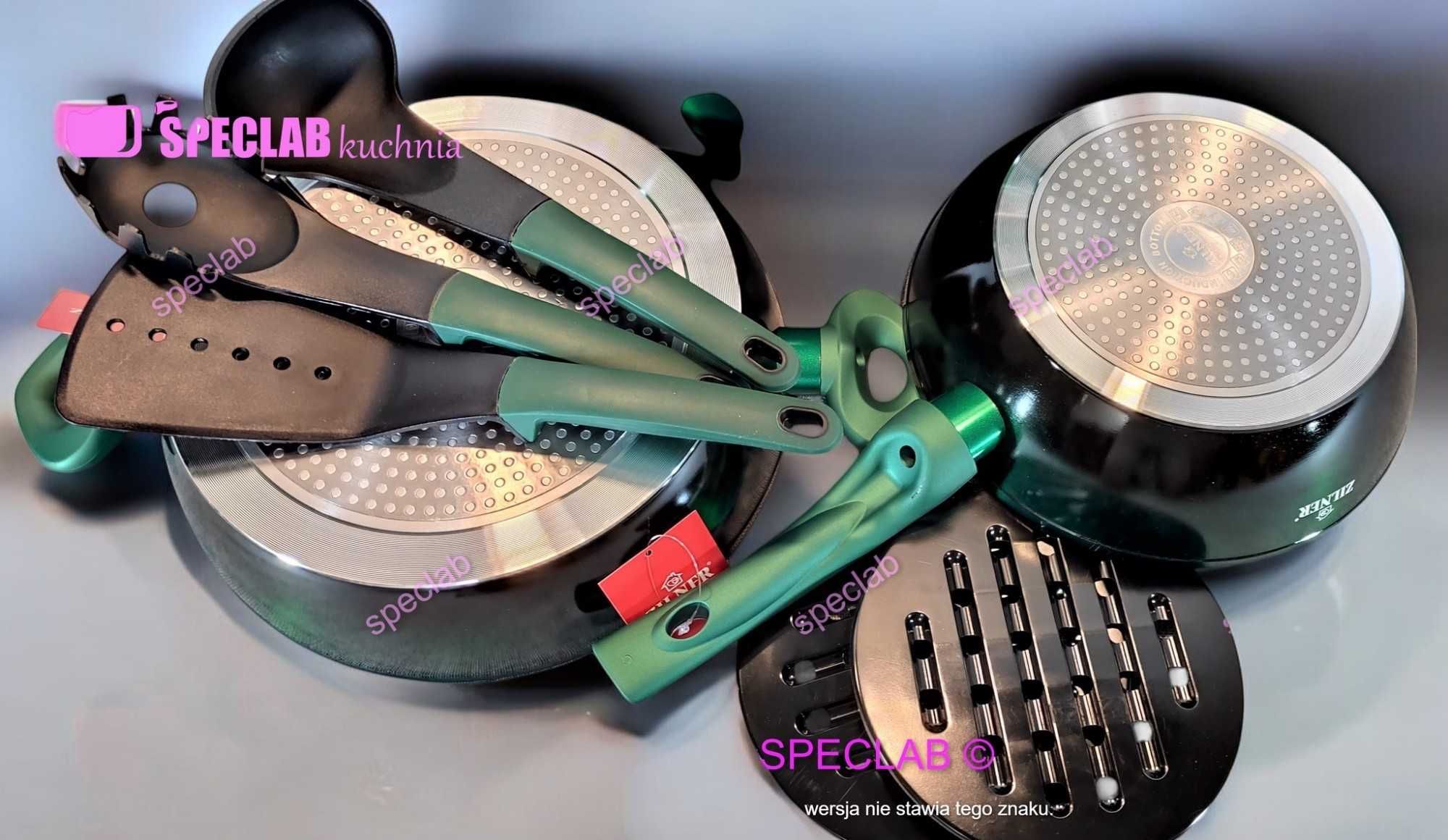 Zestaw garnków ZILNER ZL-8521 Gaz, indukcja, halogen