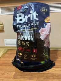 Корм для собак Brit premium L з куркою 8 кг