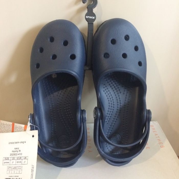 Оригинал Новые кроксы Crocs J1, 32-33 размер, 19 см стелька