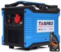 AGREGAT prądotwórczy GENERATOR prądu AVR 1200W + OLEJ