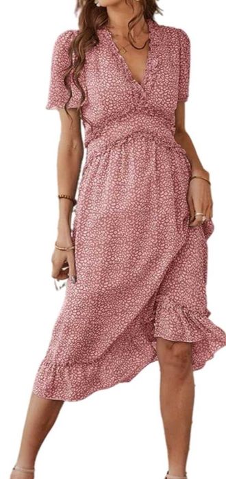 Acramy sukienka na co dzień boho przed kolano rozmiar S nowa