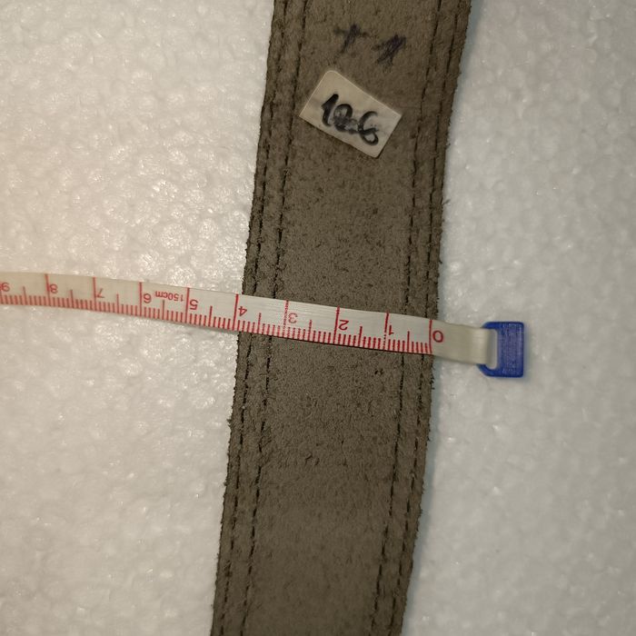 Cinto em Pele de qualidade Vintage Fivela Psicadélica Tecido em Metal