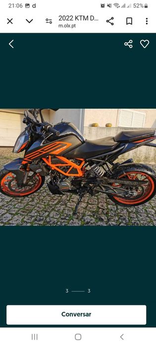 Ktm Duke  mota esta impecável