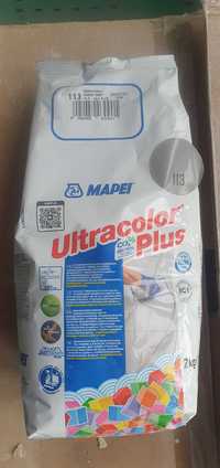 Затирка для плитки Mapei Ultracolor Plus 113 2 кг серый цемент