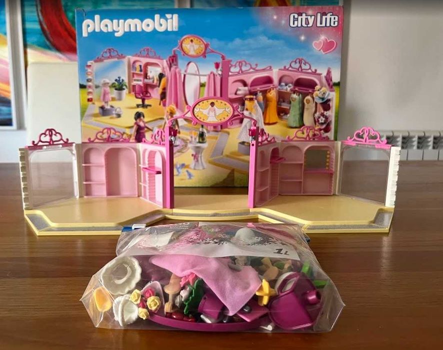 Playmobil City Life – Loja de Vestidos de Noiva (Ref. 9226) – Completo