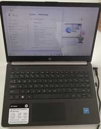 Laptop hp 14  procesor i5-1035g4 Mod-dq1037  256gb 16gb ram -usterki.