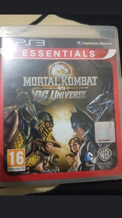 Jogo mortal Kombat vs dc universe ps3