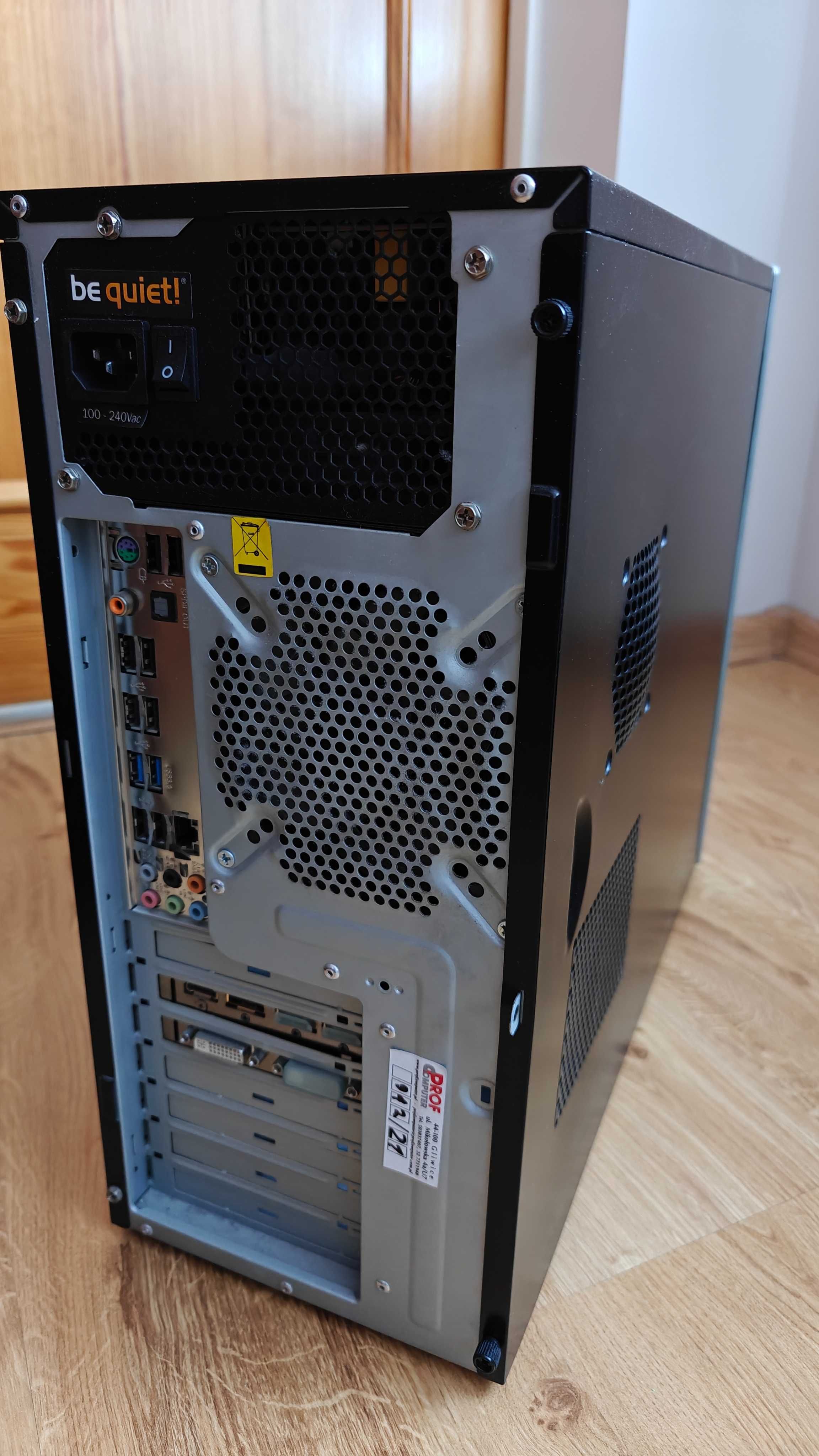 Komputer PC - Intel i5-2500, GigabyteGTX960 4GB, 12GB DDR3, BeQuiet!