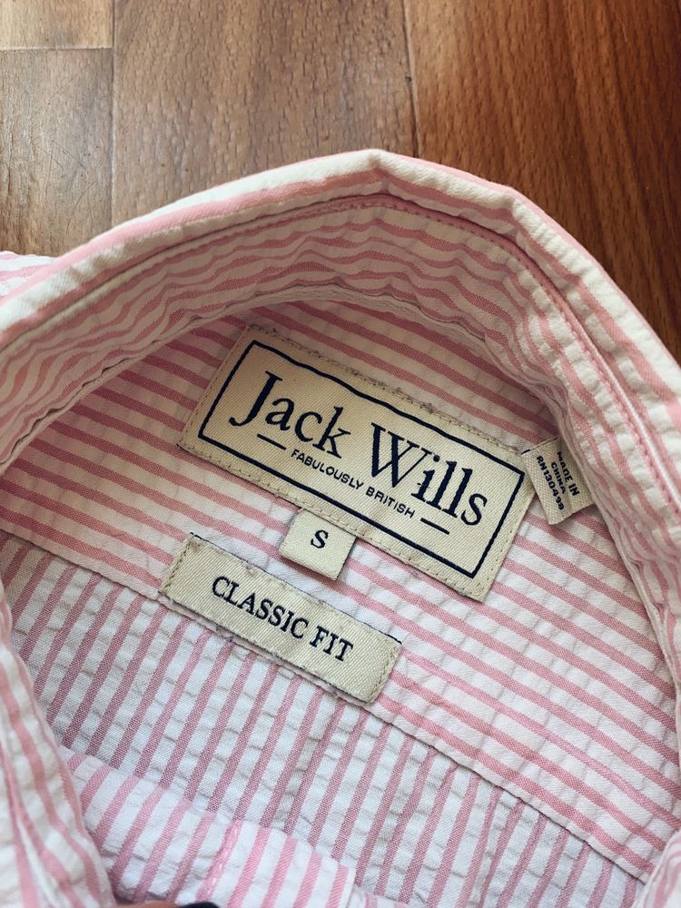 Чоловіча брендова сорочка Jack Wills розмір S