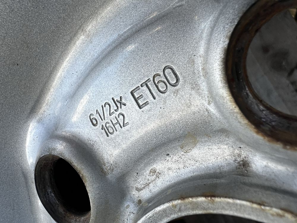 4xfelga stalowa 16” VW CRAFTER/SPRINTER (5x120 ET60)