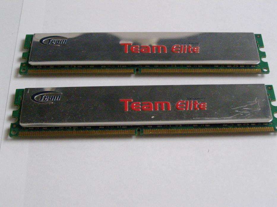 Memorias Team Elite DDR2 4GB(2x2GB) 800Mhz CL5