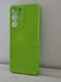 Jelly Case do Samsung Galaxy S21 Ultra limonka