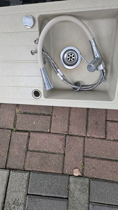 Zlewozmywak granitowy jednokomorowy