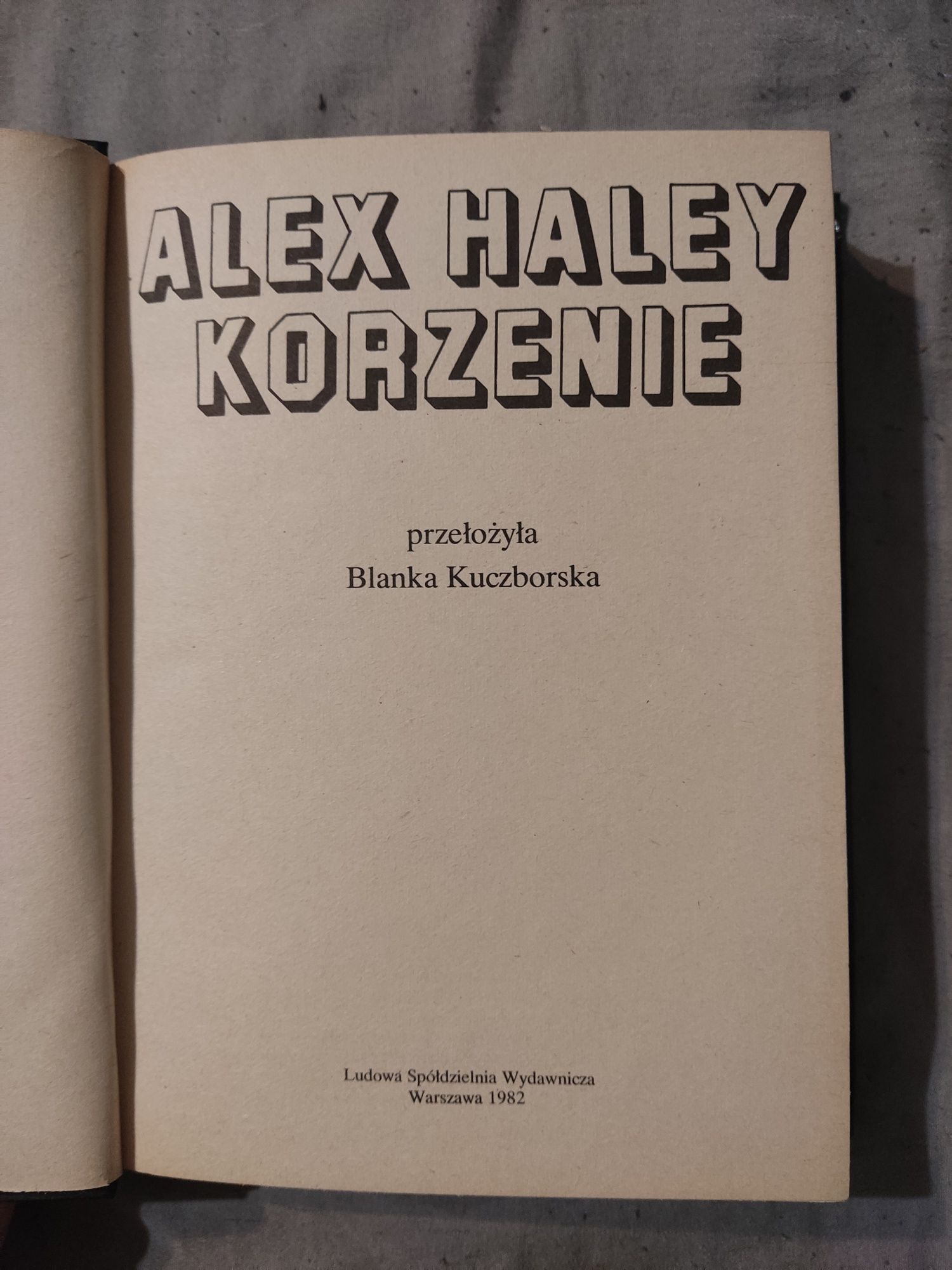 Korzenie - Alex Haley