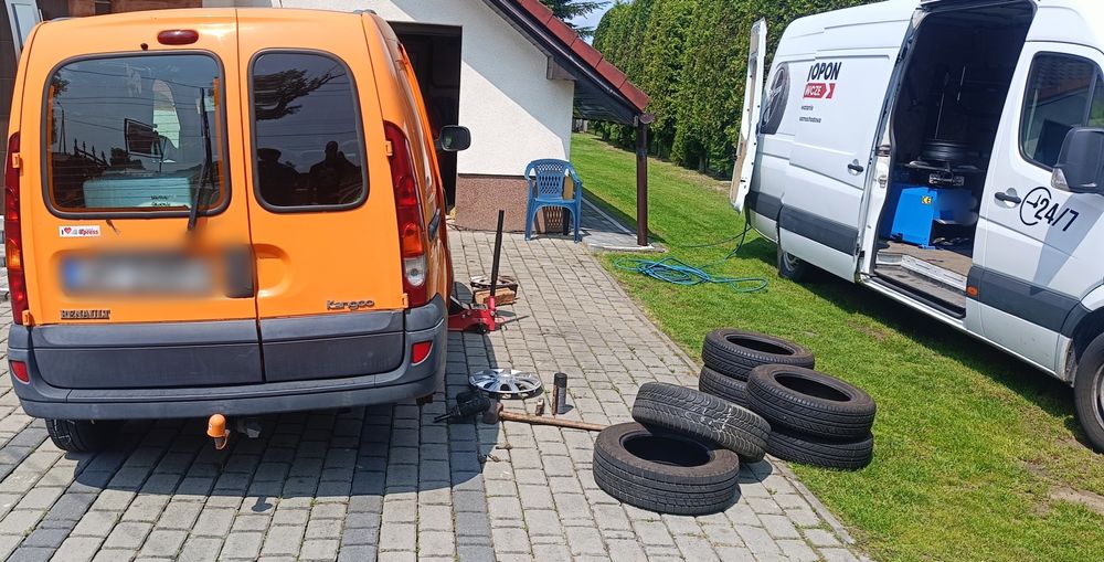 Wymiana opon, wulkanizacja, mechanika Mobilnie i Stacjonarnie