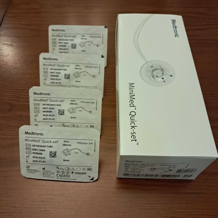 Wkłucia Medtronic MiniMed Quick-set