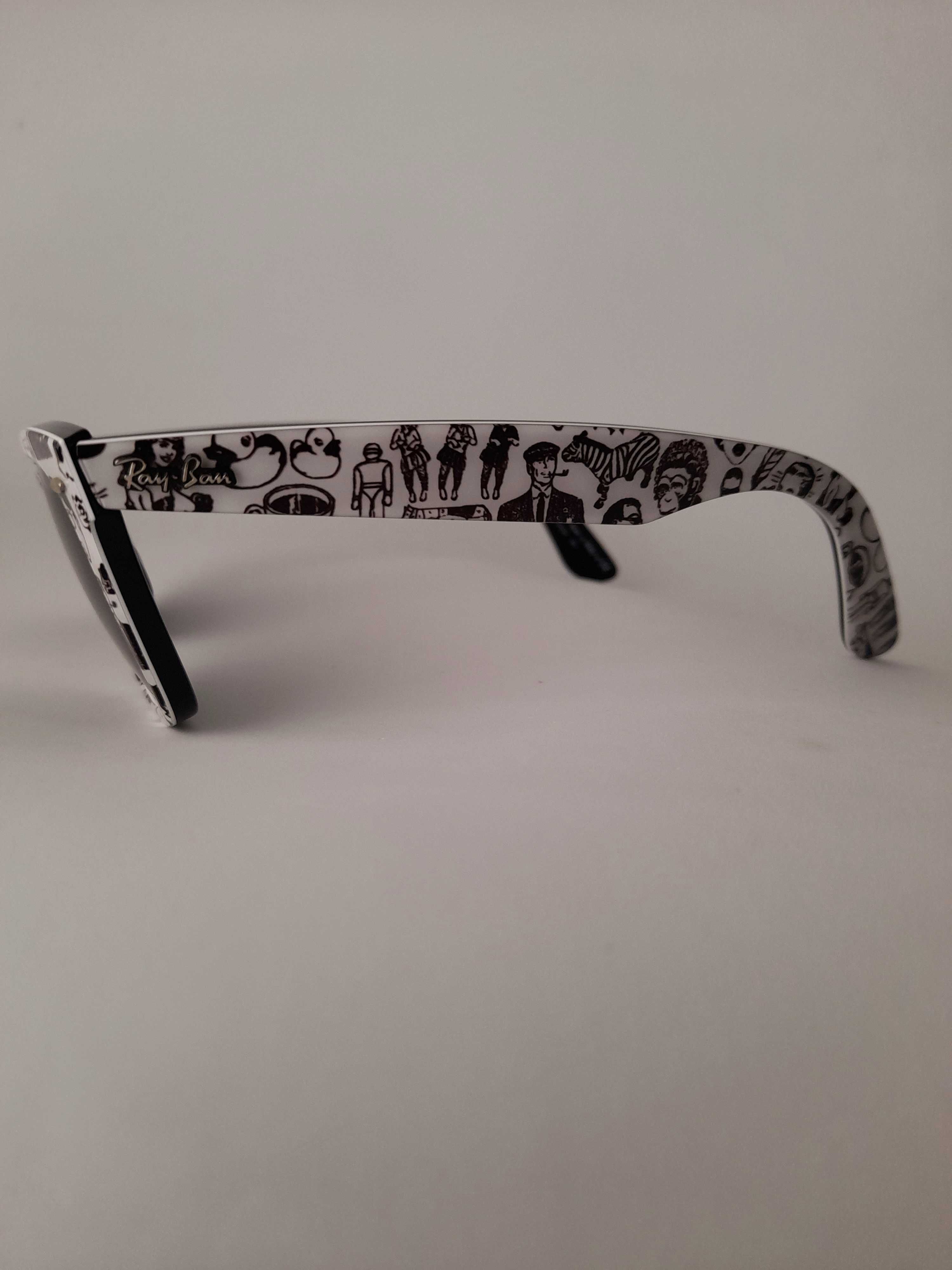 Ray Ban Wayfarer (RB 2140) Comic Print / Special Series • NOVOS