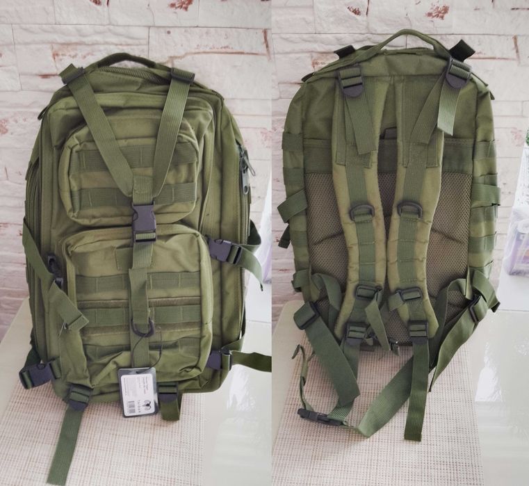 Тактичний комплект 2в1 Військовий рюкзак 35л + Подарунок рукавиці