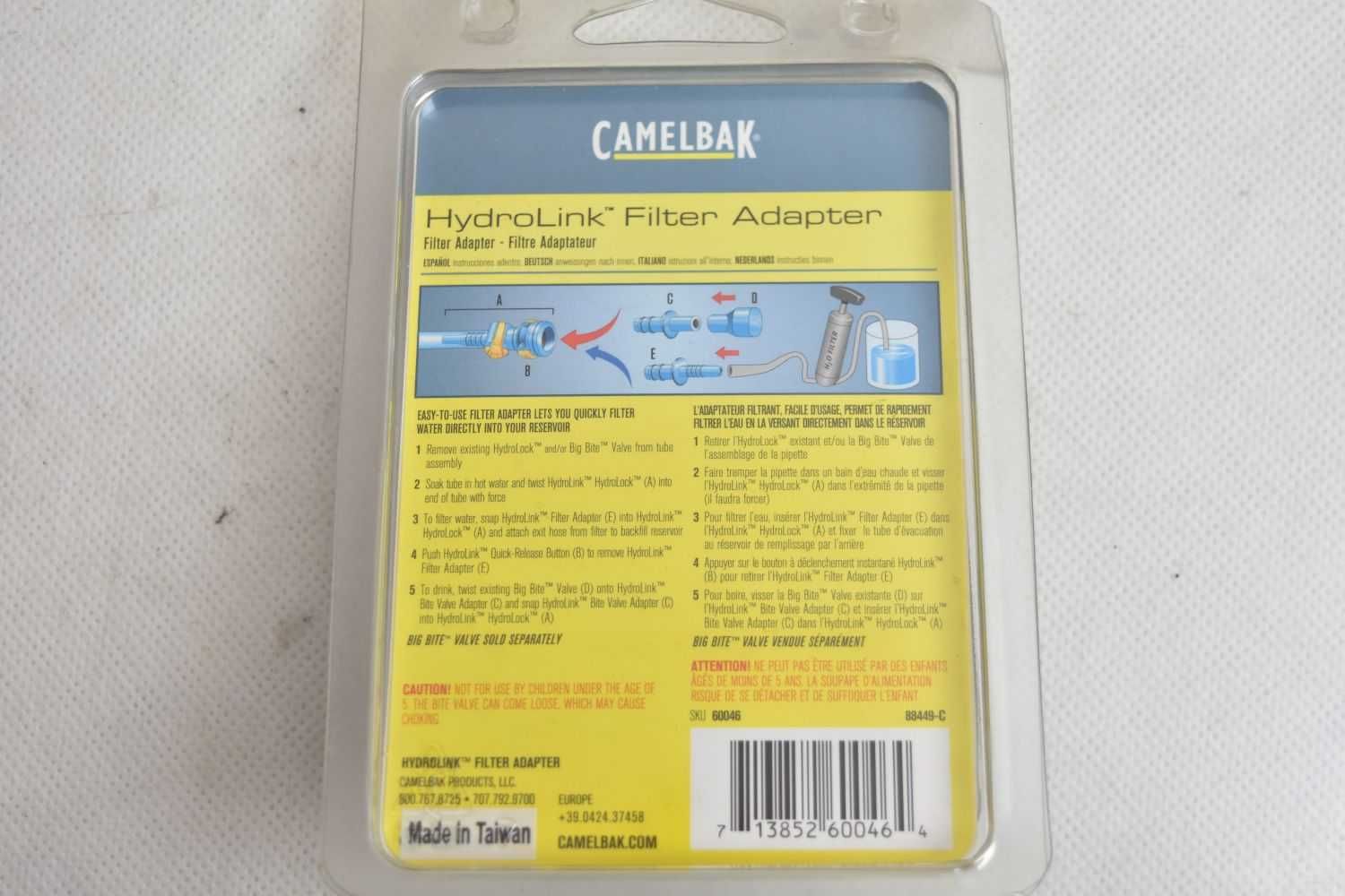 NOWY adapter do filtra CAMELBAK hydrolink filter adapter !