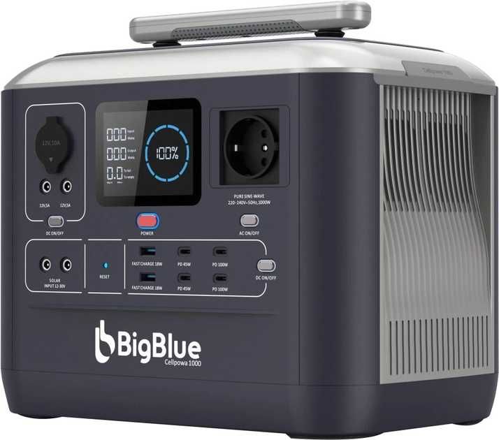 Продам зарядну станцію BigBlue CP1000 / 1000 Вт / 1075 Вт⋅год