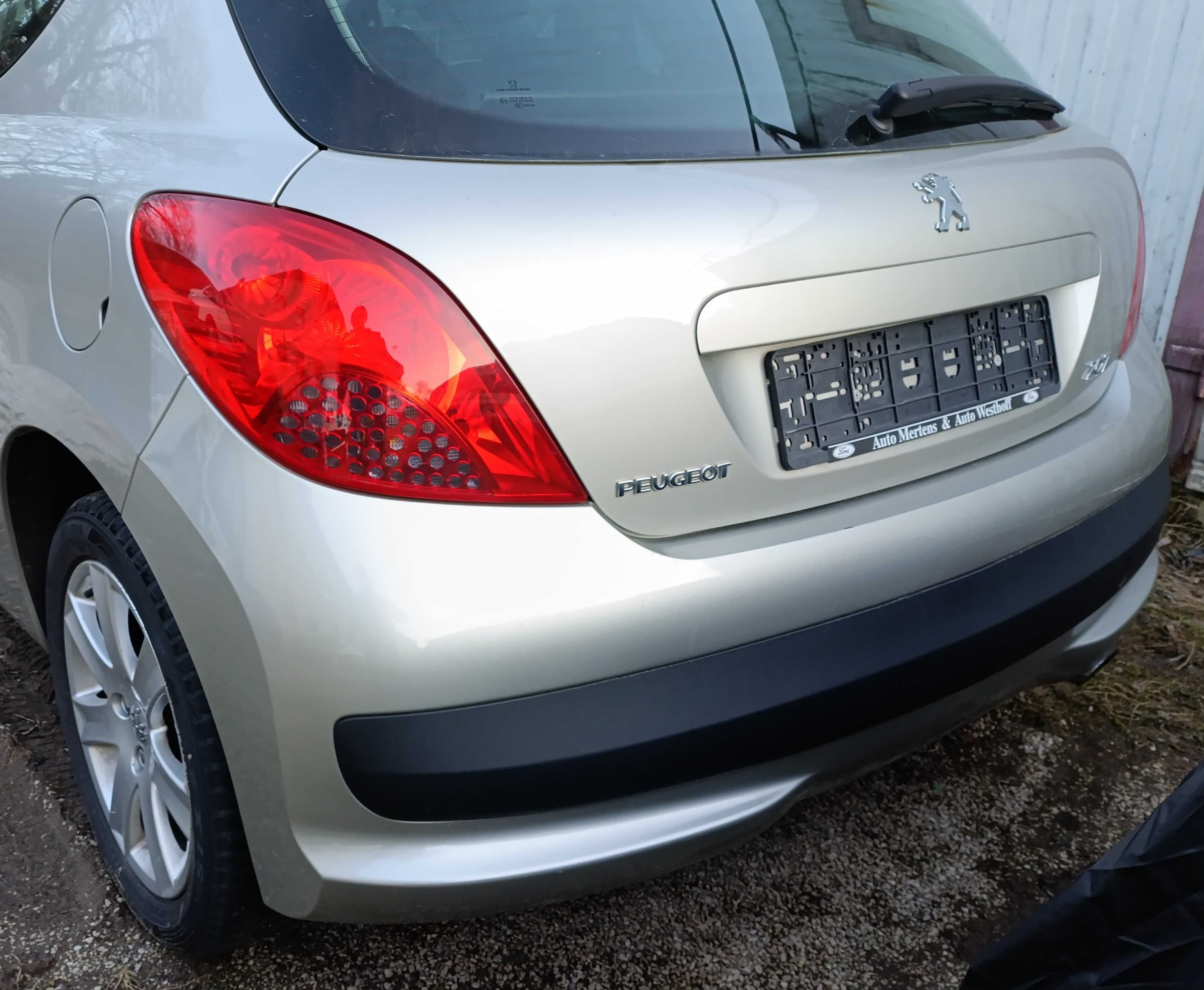 Peugeot 207 1.6VTi ETSC Części Zderzak Drzwi Lampa Lusterko Kierownica