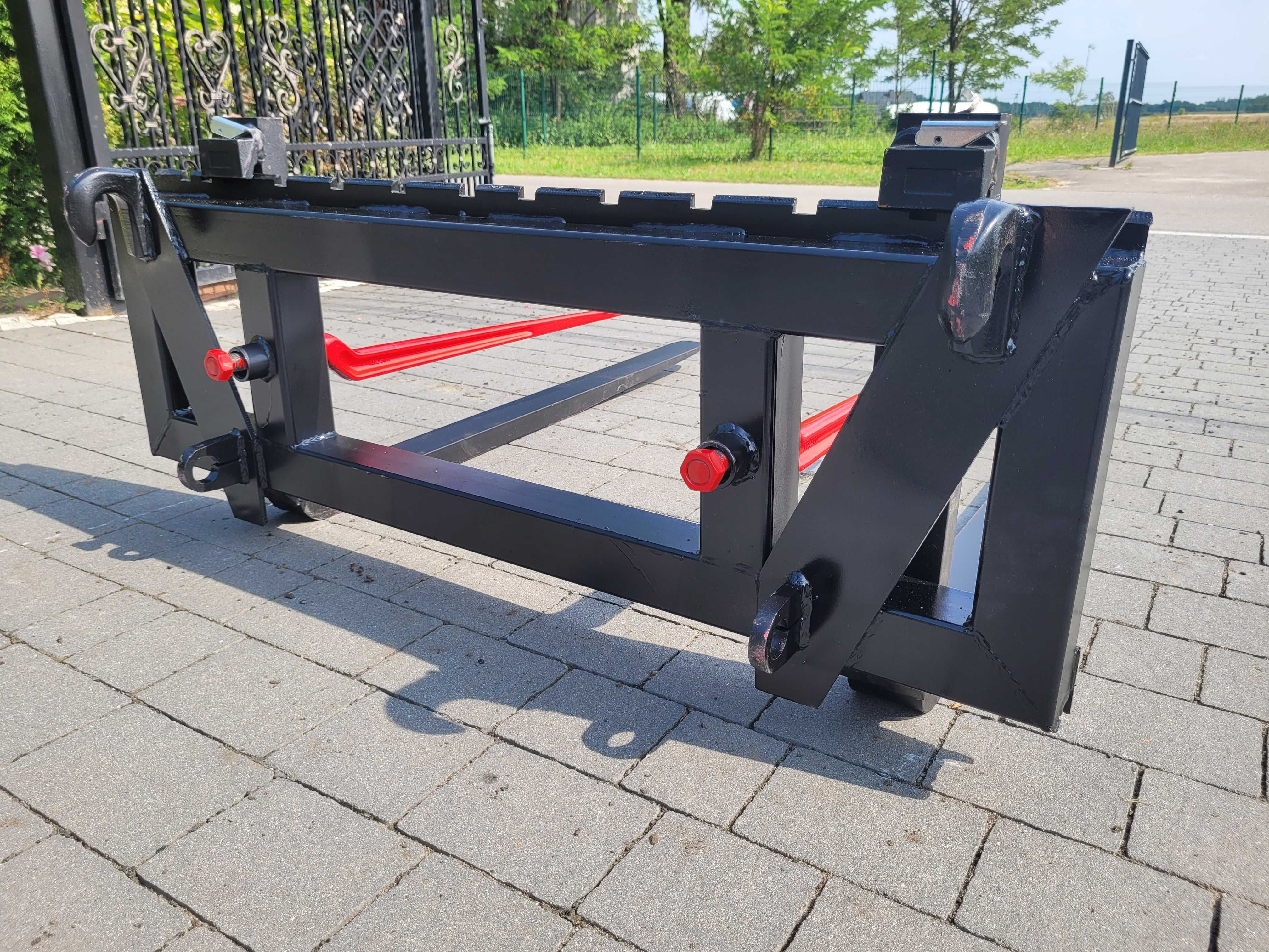 Widły do palet 120cm do ładowacza czołowego ciągnika Paleciak Widlak