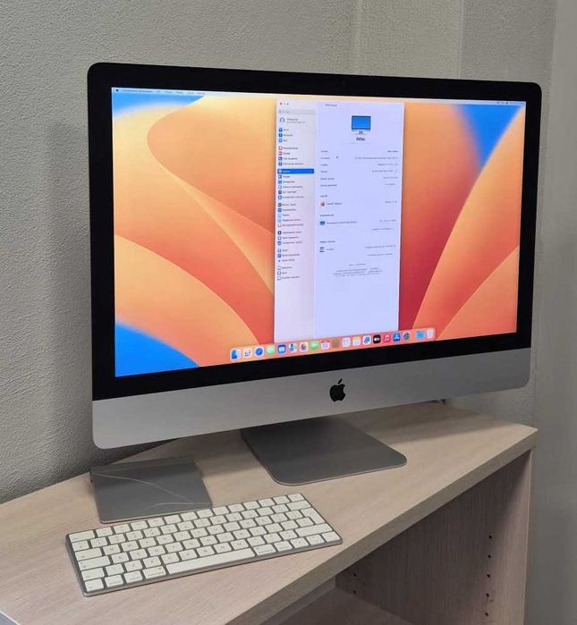 iMac 27" 2017, Retina 5k, Inter i5, 32Gb DDR4, Radeon Pro 570