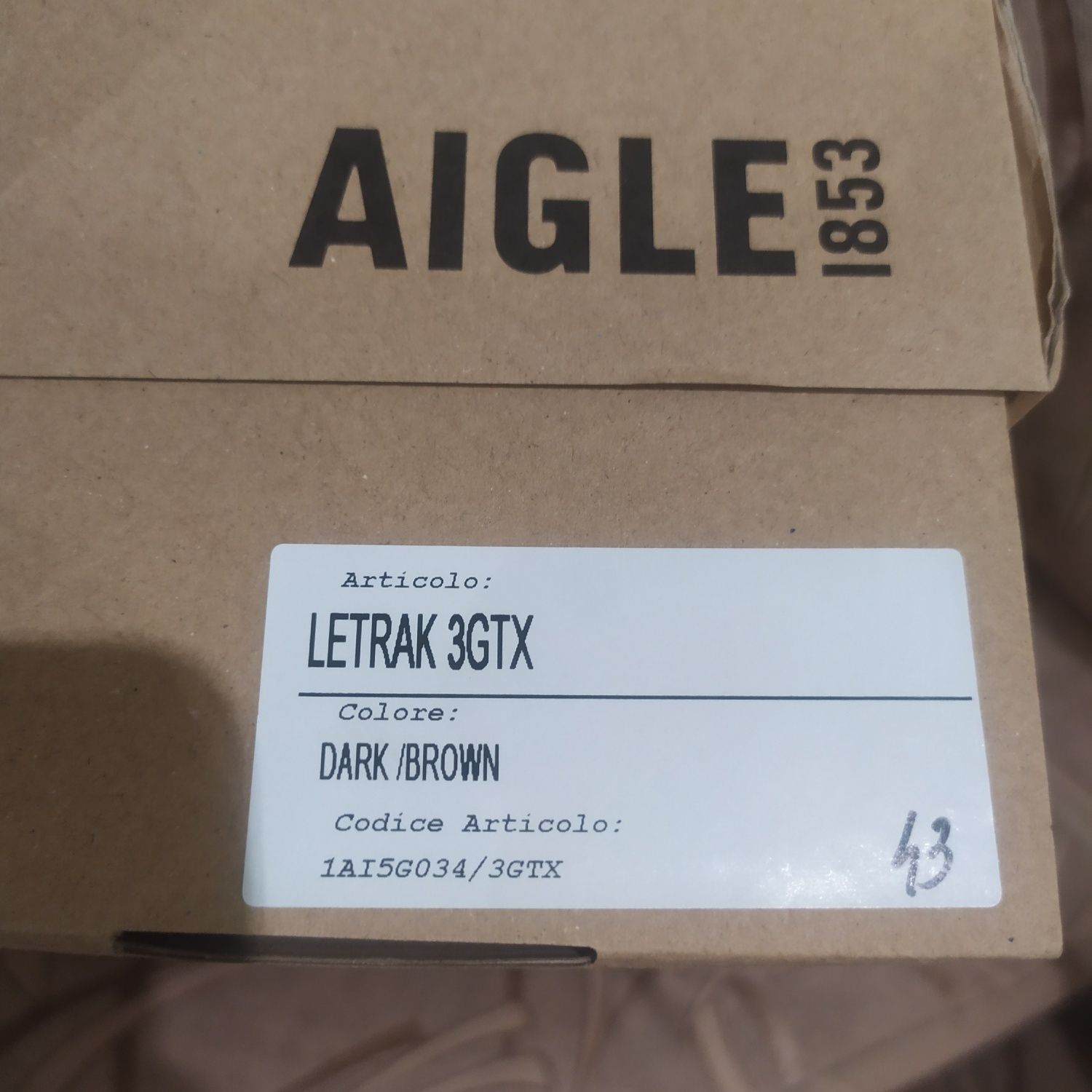 40-46.Тактичні термочеревики Aigle Letrak 3 Gore-Tex, Vibram