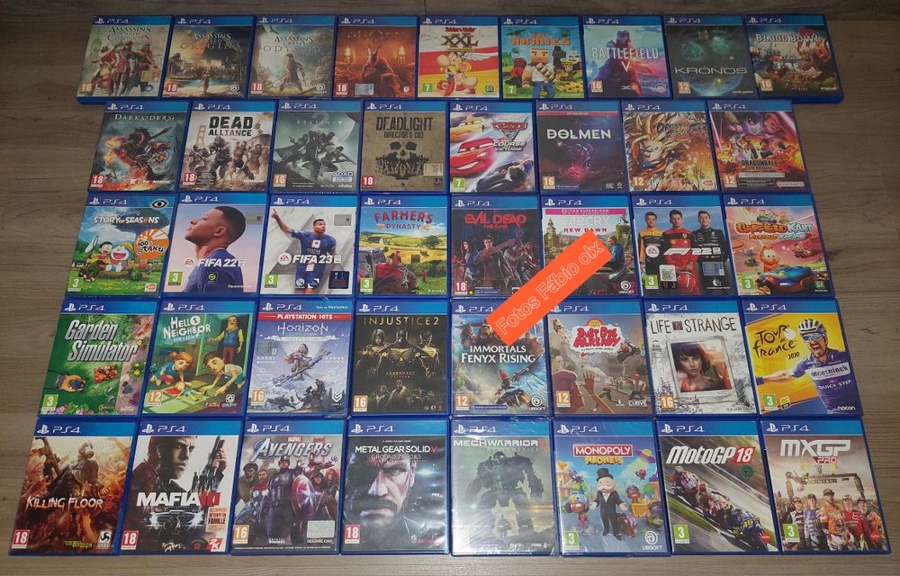 Jogos Ps4 Originais Novos & Usados Ler Anúncio  ( Desde 10€)