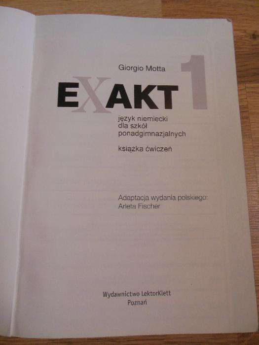 Exakt 1 - ćwiczenia do j. niemieckiego