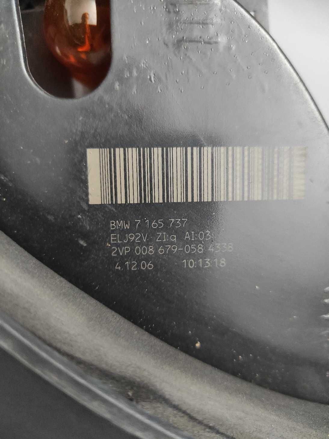 Lampa tylna lewa BMW 5, E60, Hella BMW Oryginalna, OE: 716.5737