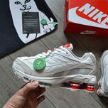 !SALE! Nike Shox Ride 2 Supreme White 36 37 38 39 40 41 42 43 44 45