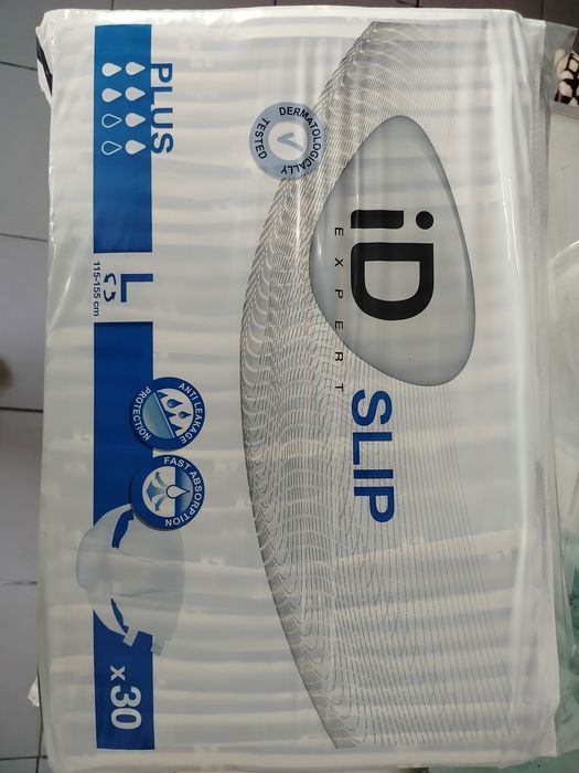 Підгузники ID slip plus expert 6 к. розмір L 115-155см