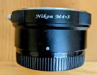 Adapter Nikon - m 4/3, eos-nex, konica-m4/3.