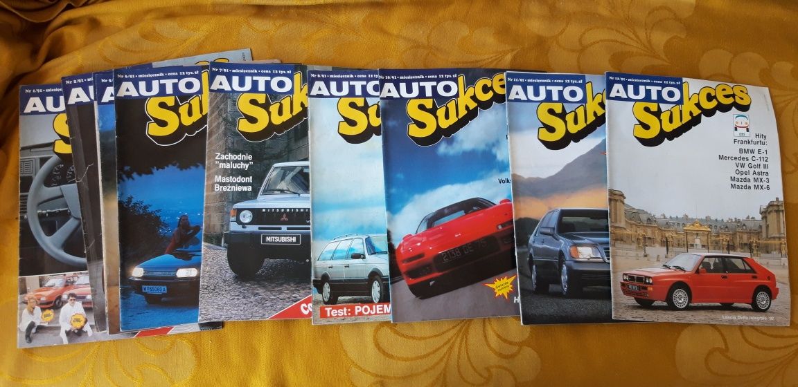 Miesięcznik Auto Sukces 1991 r.