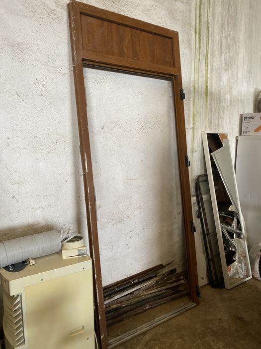 Porta de entrada vidro duplo Rehau